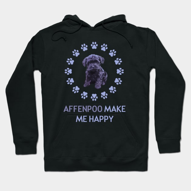 Affenpoo Make Me Happy Hoodie by AmazighmanDesigns